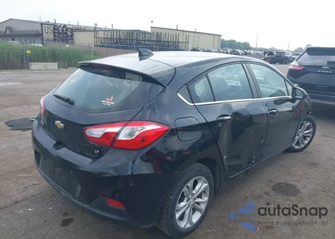 2019 Chevrolet Cruze Lt z USA, uszkodzony, nr VIN 3G1BE6SM4KS527945